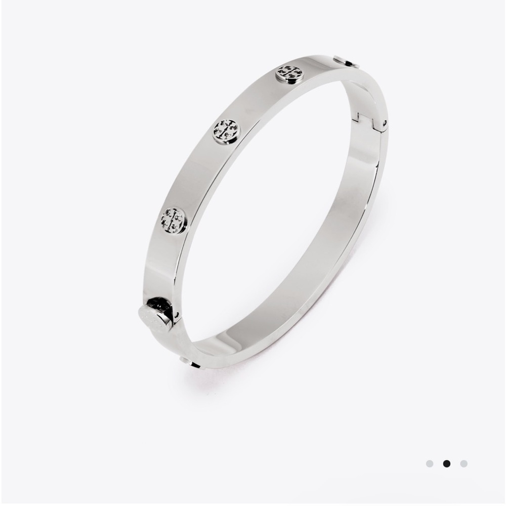 Tory Burch Miller Stud Hinge Bracelet 7mm